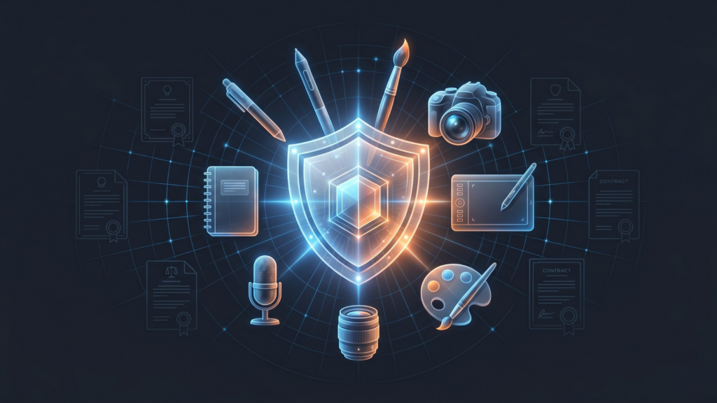 Adobe Firefly商用利用ガイド｜著作権リスクとクライアント納品の実務のアイキャッチ画像