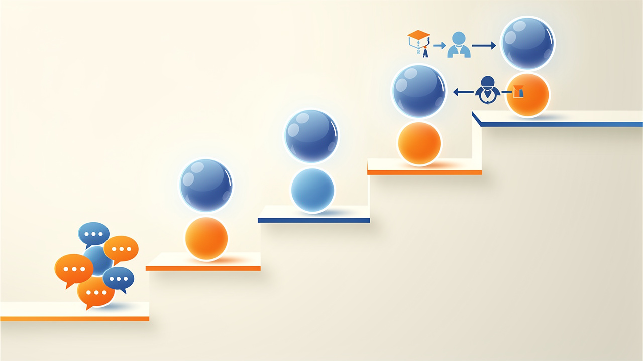目標を渡すと自律的に複数のステップを実行するAIエージェントのイメージ図