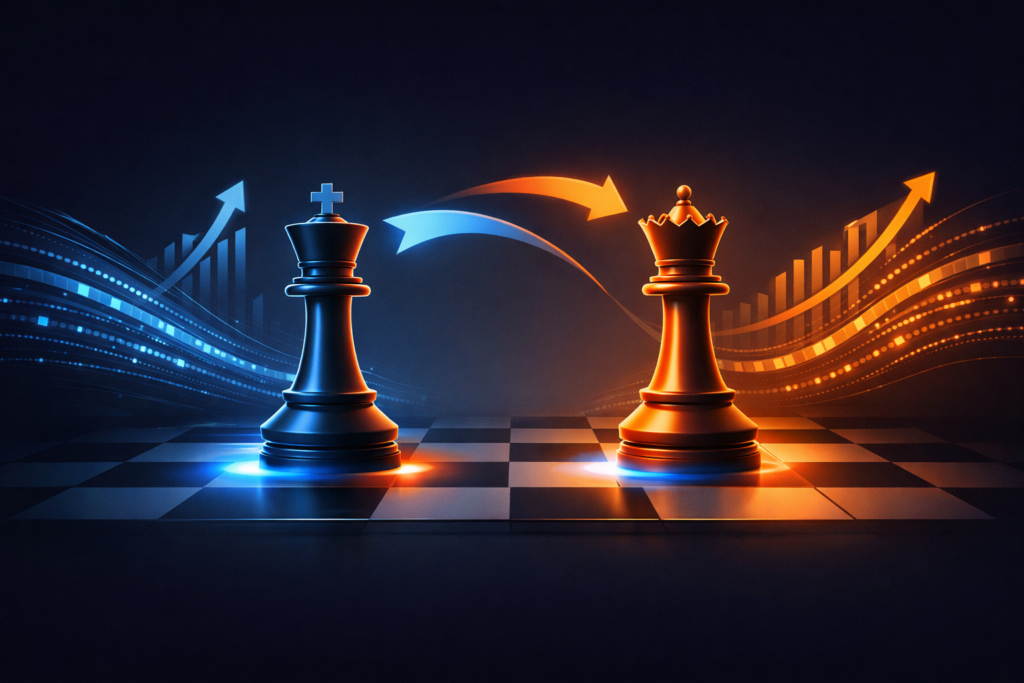 Anthropic OpenAI逆転の衝撃｜AI勢力図が変わった3つの理由のアイキャッチ画像