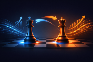 Anthropic OpenAI逆転の衝撃｜AI勢力図が変わった3つの理由のアイキャッチ画像