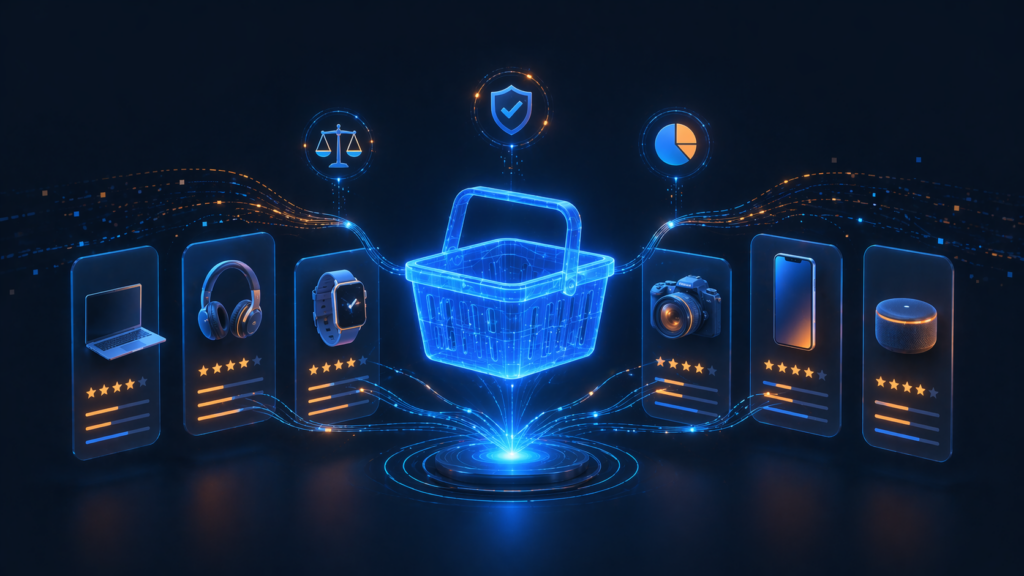 ChatGPTショッピングリサーチ｜Plus契約でも使えない？実情と確実な使い方のアイキャッチ画像